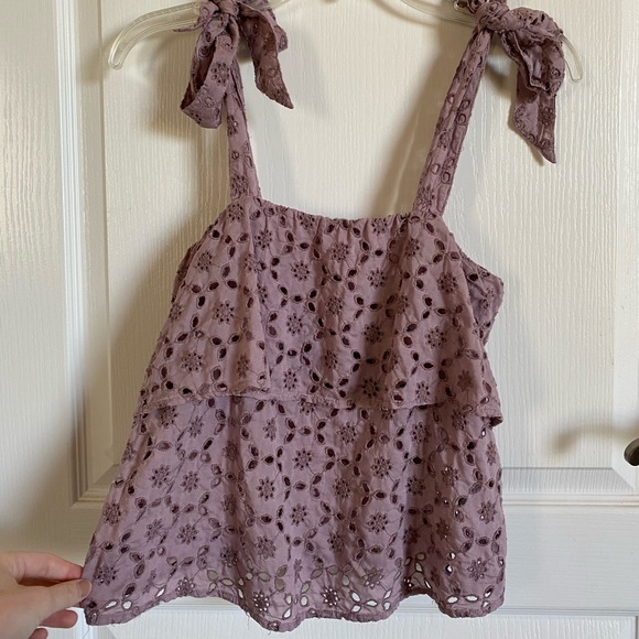 American Eagle Outfitters Tops - American Eagle Dusty Purple Tank